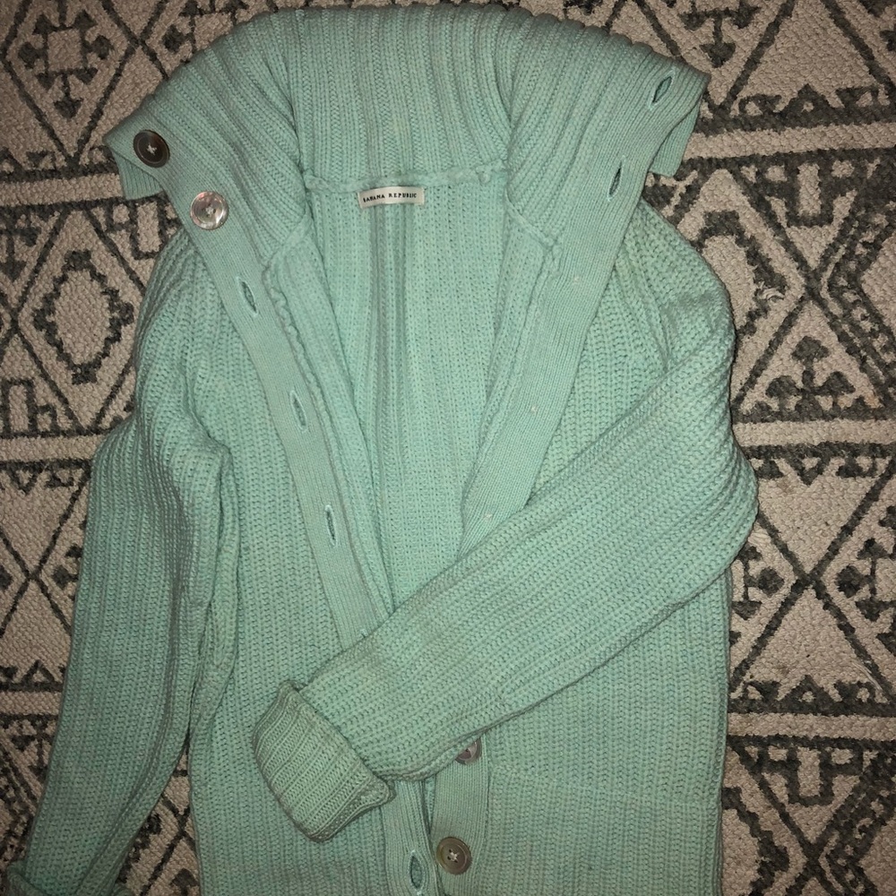 ❄️Seafoam green knit sweater ❄️